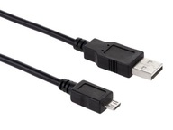 KÁBEL USB konektor na MICRO USB microUSB 1,8m Fv