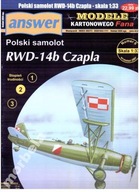 MKF 9/2007 Samolot RWD-14b Czapla 1:33