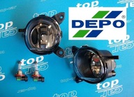 H80 toyota corolla e12 хатч-бек 04-07 противотуманка новый, новое depo