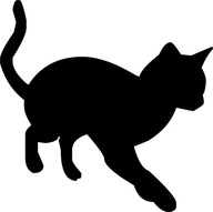 Nálepka XL Mačka Mačiatko Dekorácia Ozdoba Mačky