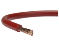 Kábel kábel lanko LGY 25mm červený H07V-K