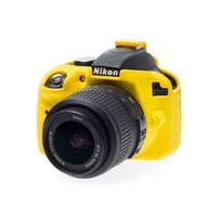 Silikónový kryt EasyCover ECND3300Y pre Nikon D3300 žltý