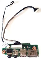ASUS N52 N52D moduł AUDIO USB eSATA + taśma