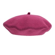 Poľský BERET francúzsky Raspberry berets 100% vlna