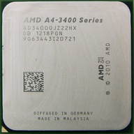 FM1 AMD A4-3400 | AD3400JZ22HX | 100 % 5cO