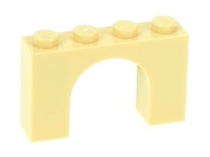 LEGO Klocek mostek 1x4x2 6182 tan