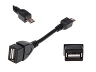 USB kábel - microUSB typ B Aptel 0,11 m