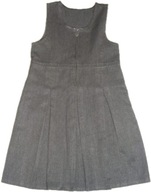 ST.BERNARD szara sukienka z plisami 116 cm