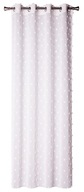 Firana gotowa Unique pompony biała 140x260 cm