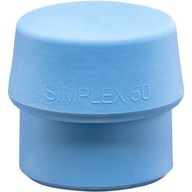 Strana Hlavice pre dláždené kladivo Simplex 60 - TPE modrý 3201.060 HALDER