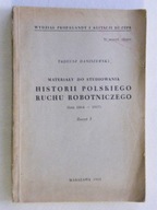 HISTORII POLSKIEGO RUCHU ROBOTNICZEGO DANISZEWSKI