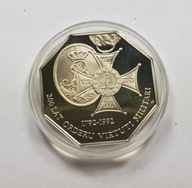 50 000 zł,1992 200lat orderuVirtuti Militari st.L