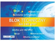 Blok tech. A4-10 250g