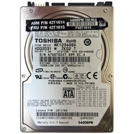 Pevný disk Toshiba MK1234GSX | HDD2D31 M ZK02 T | 120GB SATA 2,5"