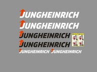 Samolepky polep vysokozdvižný vozík Jungheinrich TFG