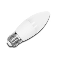 LEDisON LED žiarovka 3W E27 studená sviečka Akcia