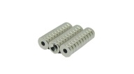 Neodymový magnet prstencový 10x3mm otw. 7/3.5mm