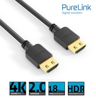 Purelink PI0500-003 markowy kabel HDMI 4K 2,0b 18Gbps 0,3m elastyczny