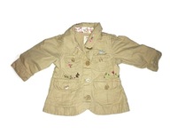 Béžová bunda s vreckami Baby GAP 0-6 M