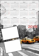 Nástenný kalendár veľký A2 s fotografiou FOTO plagát