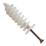 Kolík Šroub Hlemýžď do polystyrenu 12,5 cm + vruty
