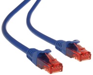 Patchcord U/UTP 6 Maclean RJ45 / RJ45 0,5 m modrá