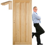 Borovicové dvere drevené zárubne STOLGEN OM1 70