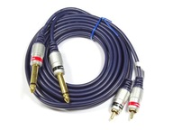 RCA kábel - 6,3 mm jack Vitalco 2929 1,5 m