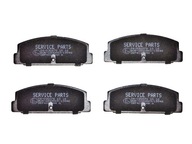 Тормозные колодки, колодки тормозов mazda 626 323 premacy 6 задний - фото