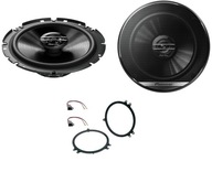 2× Pioneer TS-G1720F Reproduktory do auta 16,5cm 165mm 2-pásmové + kryty + 4 ďalšie produkty
