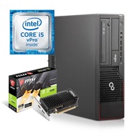 Komputer PC do gier FUJITSU i5 500GB GT 1030 8GB