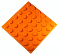 LEGO płytka 6x6 pomarańczowa 3958 NOWE W234
