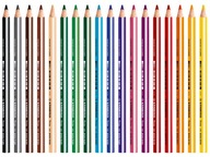 Pastelky STABILO Trio, hrubá ceruzková ceruzka puzdro 18 kusov
