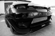 Nissan sx200 s13 докладка бампера листва rock - фото