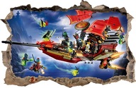 SAMOLEPKY NA STENU LEGO diera NINJAGO 83 115x75cm