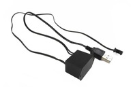 USB INVERTOR MENIČ PRE OPTICKÉ VLÁKNO EL WIRE