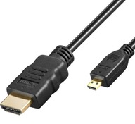 Kabel MicroHDMI Micro HDMI do HDMI 5m Adapter FV