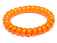 Bs10 náramok gumička PRUŽINA JELLY orange