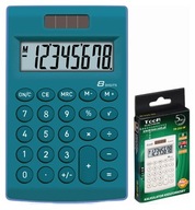 Vrecková kalkulačka TOOR TR-252-B BLUE