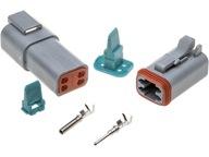 Konektor typu DEUTSCH-DT e-connectors AT06-4S/AT04-4P/ZEST