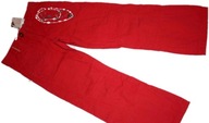 RESERVD - Červené nohavice - 128 cm - 7-8 rokov