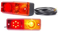 Фары задняя koparka балка widlak minikoparka набор света задний 12/24v led - фото