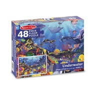 Puzzle Podmorský svet 48 dielikov. Melissa and Doug