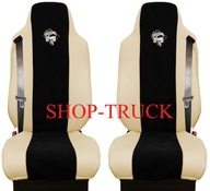 Чехлы man tgx po07 и po17 tga,tgs,tgm,tgl 2pasy - фото