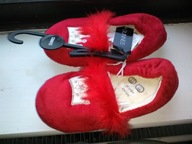 kapcie BUTY DOMOWE CZERWONE 30/31 girl GIRL