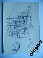 RYSUNEK BUKARESZT RUMUNIA 1979 R