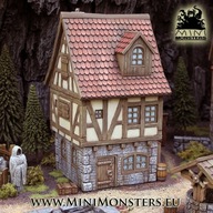 MIEJSKI DOM - Oldhammer, Medieval wargames terrain, Fantasy scenery