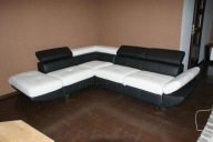 NAROŻNIK NOWOCZESNY SKÓRA-NATURALNA 100 % SPANIE