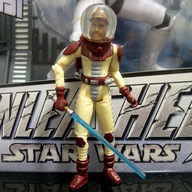 figurka STAR WARS clone wars jedi master OBI-WAN space