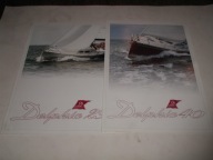 2 x DELPHIA 29 i 40 - Prospekty Jachtow